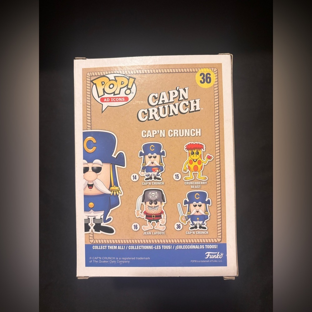 Funko Pop! Ad Icons: Cap’n Crunch #36 - Picture 2 of 5